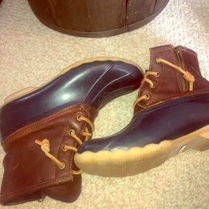 Sperry Womens Saltwater Duck Boots
